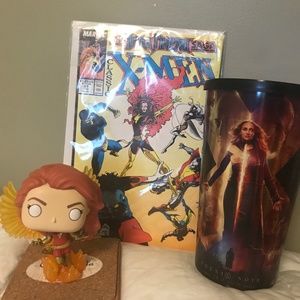🔥Marvel X-Men Dark Phoenix 🐦‍🔥 funko pop 413, comic book & Merch